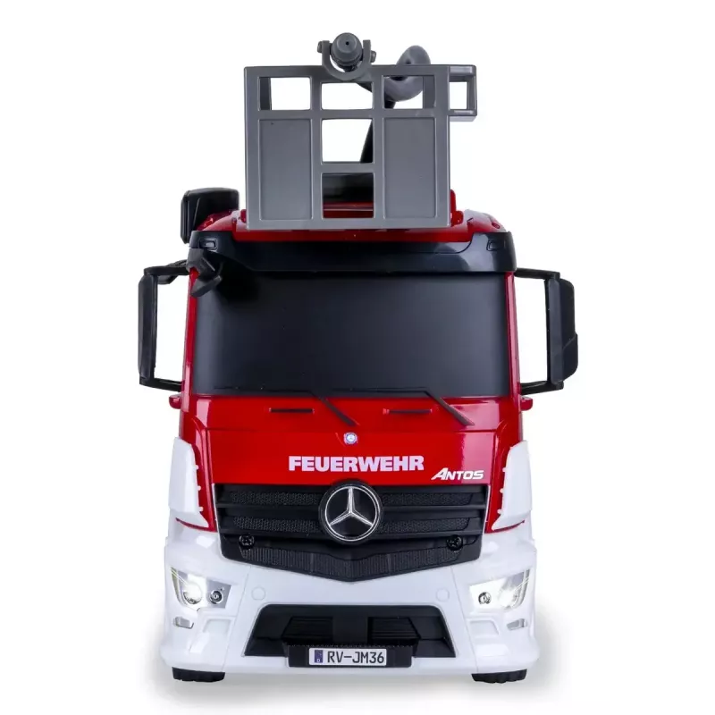 Modelo RC veículo de bombeiros Jamara Mercedes-Benz Antos motor elétrico 1:26