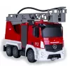 Modelo RC veículo de bombeiros Jamara Mercedes-Benz Antos motor elétrico 1:26