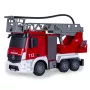 Modelo RC veículo de bombeiros Jamara Mercedes-Benz Antos motor elétrico 1:26