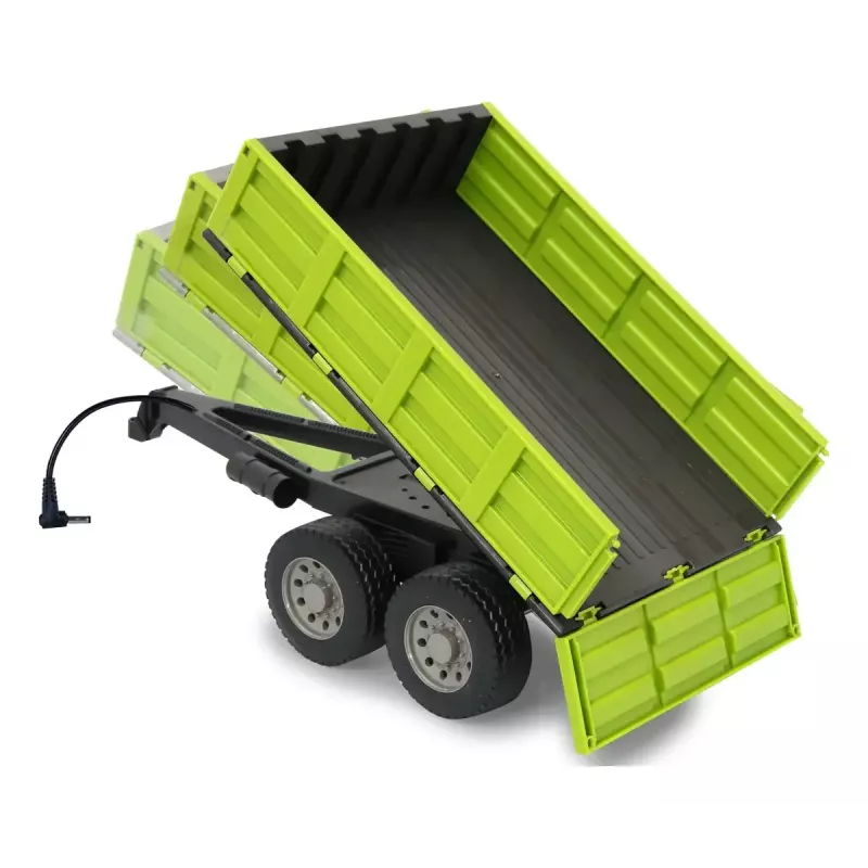 Peça de pista Jamara Tipper light verde para trator RC 1:16, preto/verde, 0,41 kg
