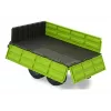 Peça de pista Jamara Tipper light verde para trator RC 1:16, preto/verde, 0,41 kg