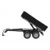 Peça de atrelado basculante para trator RC Jamara 1:16, preto, peça de pista, 0,41 kg