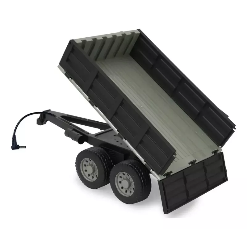 Peça de atrelado basculante para trator RC Jamara 1:16, preto, peça de pista, 0,41 kg