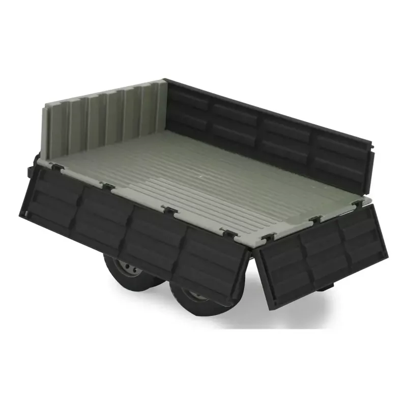 Peça de atrelado basculante para trator RC Jamara 1:16, preto, peça de pista, 0,41 kg