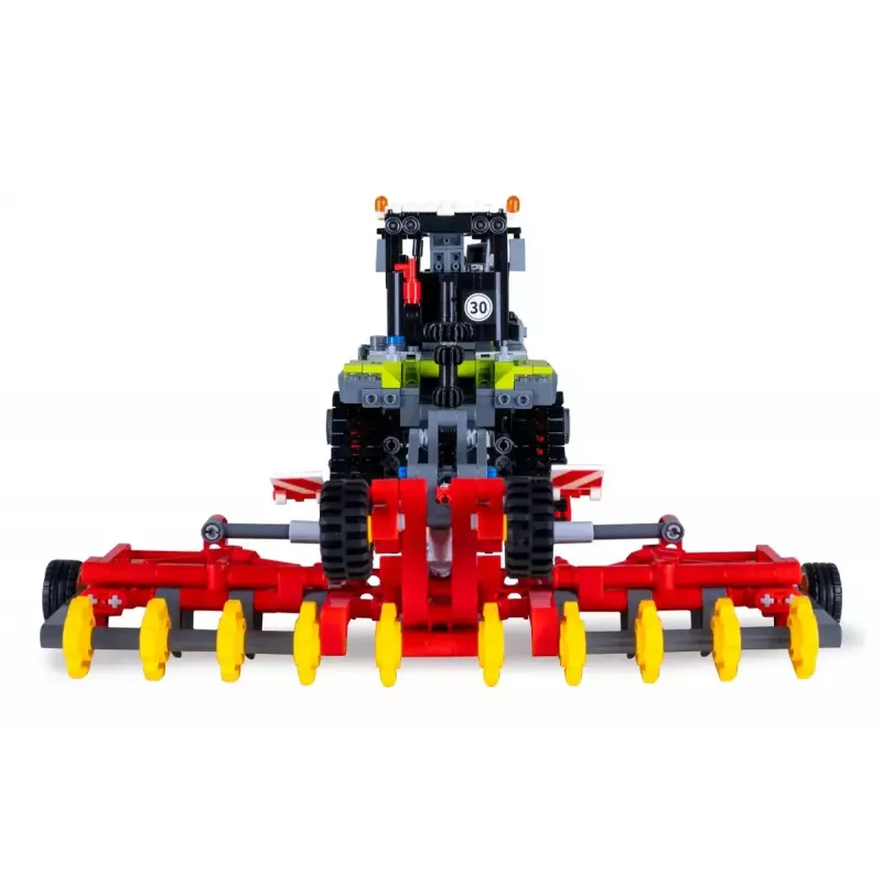 Jamara CaDA Claas Xerion 1:32 conjunto de blocos de construção, amarelo, 8+ (402856)