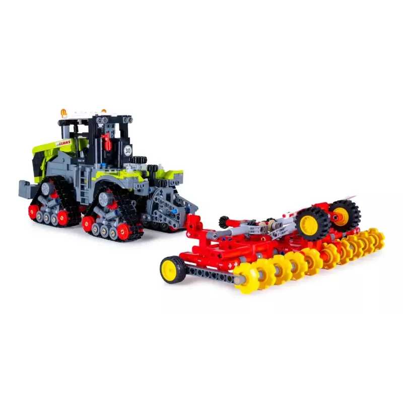 Jamara CaDA Claas Xerion 1:32 conjunto de blocos de construção, amarelo, 8+ (402856)
