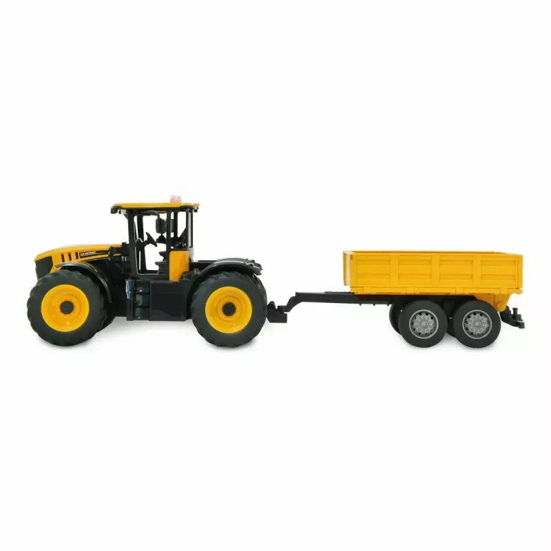 Trator Jamara JCB Fastrac 1:24 motor elétrico modelo RC para crianças