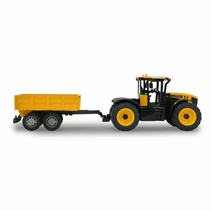 Trator Jamara JCB Fastrac 1:24 motor elétrico modelo RC para crianças