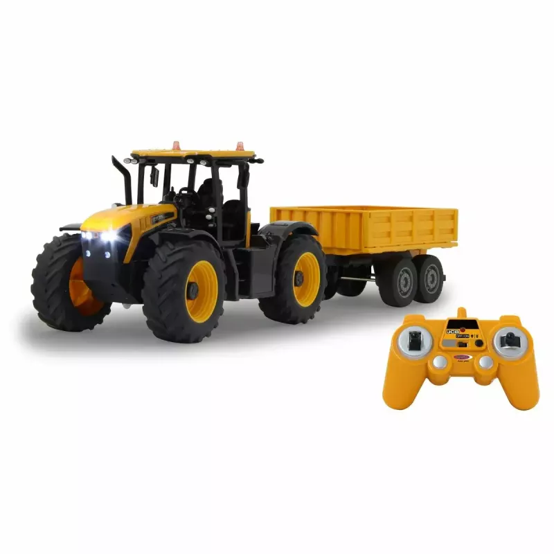 Trator Jamara JCB Fastrac 1:24 motor elétrico modelo RC para crianças