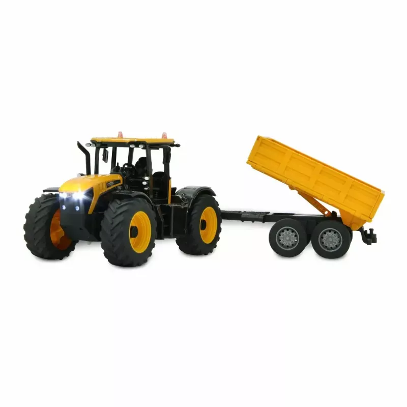 Trator Jamara JCB Fastrac 1:24 motor elétrico modelo RC para crianças