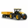 Trator Jamara JCB Fastrac 1:24 motor elétrico modelo RC para crianças