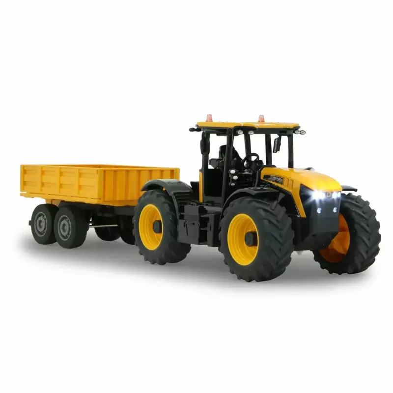 Trator Jamara JCB Fastrac 1:24 motor elétrico modelo RC para crianças