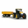 Trator Jamara JCB Fastrac 1:24 motor elétrico modelo RC para crianças