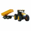 Trator Jamara JCB Fastrac 1:24 motor elétrico modelo RC para crianças