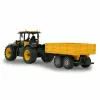 Trator Jamara JCB Fastrac 1:24 motor elétrico modelo RC para crianças