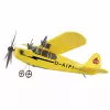 Avião Jamara Piper J3-CUB motor elétrico 150 mAh 106 g