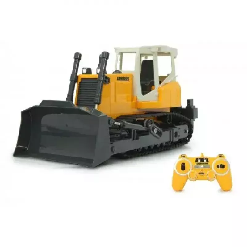 Bulldozer Jamara Liebherr modelo telecomandado motor elétrico 1:20