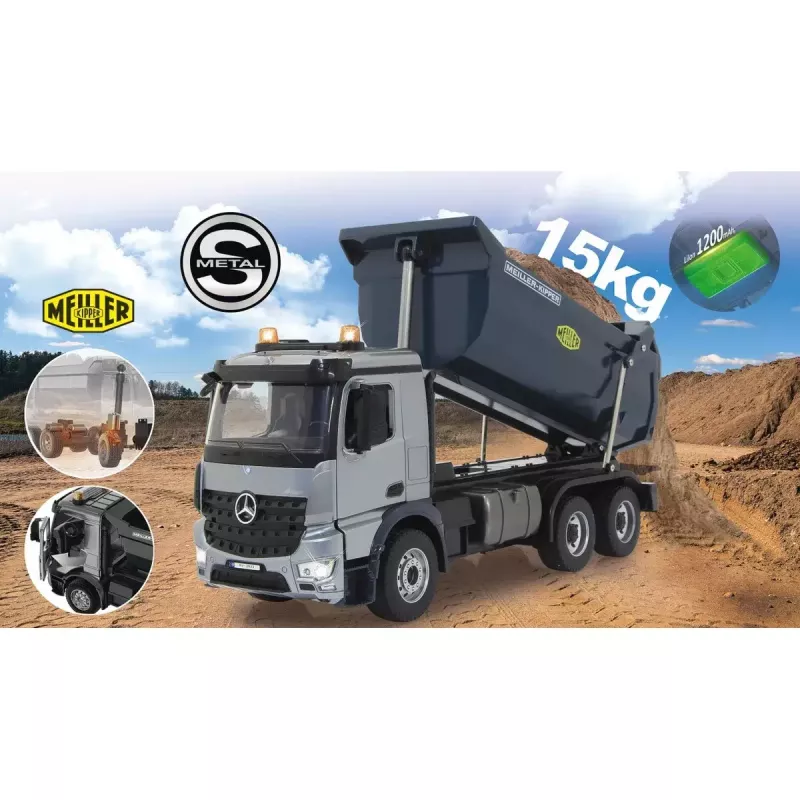 Camião basculante Jamara 406301 motor elétrico 1:20 a partir de 14 anos