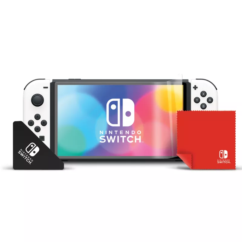 Kit de películas protetoras multiecrã PDP para Nintendo Switch e OLED