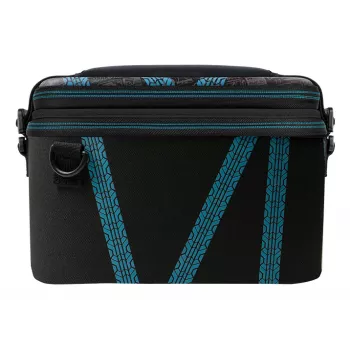 Estojo rígido PDP Nintendo Switch Kart Drift Overnight Case GLOW preto azul