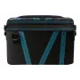 Estojo rígido PDP Nintendo Switch Kart Drift Overnight Case GLOW preto azul