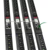 Unidade de distribuição de energia APC NetShelter 9000 PDU 24 saídas AC (C13/C15/C19/C21), NEMA L6-20P, 200–208 V, 20 A, vertical 0U, preto