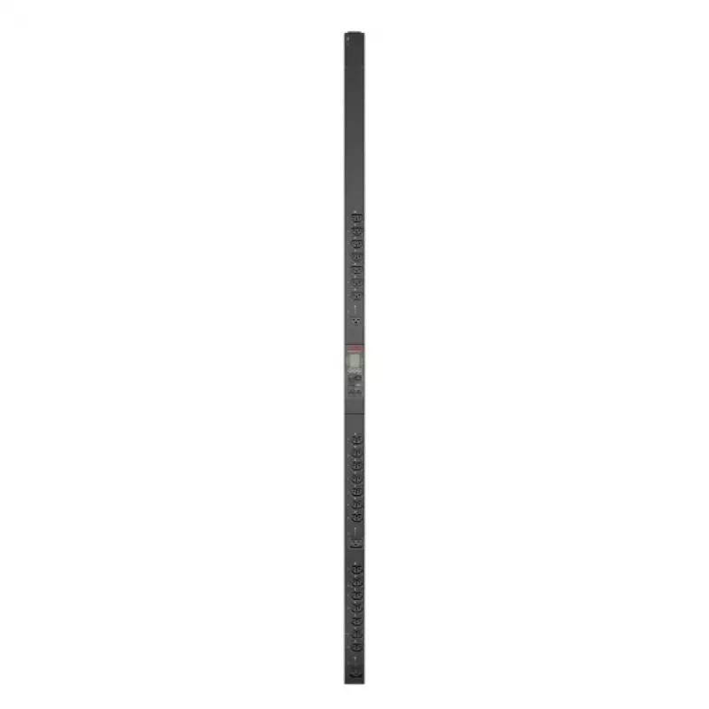 Unidade de distribuição de energia APC NetShelter 9000 PDU 24 saídas AC (C13/C15/C19/C21), NEMA L6-20P, 200–208 V, 20 A, vertical 0U, preto
