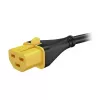Unidade de distribuição de energia APC NetShelter 9000 PDU 24 saídas AC (C13/C15/C19/C21), NEMA L6-20P, 200–208 V, 20 A, vertical 0U, preto