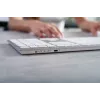Teclado CHERRY KW 9100 slim FOR MAC universal USB + Bluetooth QWERTY nórdico prateado
