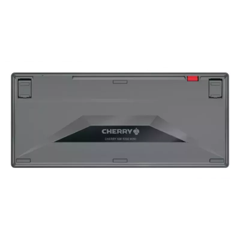 Teclado sem fios e com fio Cherry KW 9200 MINI 75% QWERTZ checo USB + RF + Bluetooth preto