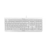 Teclado com fio CHERRY KC 1000, cinzento-claro, USB (QWERTY – UK)