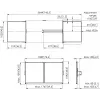 Conjunto de quadro branco Vogel's RISE WBS75 75 polegadas para RISE 2xxx e RISE 4xxx