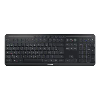 Teclado e rato CHERRY Stream desktop ultimate com Home/Office USB + RF Wireless + Bluetooth AZERTY francês preto