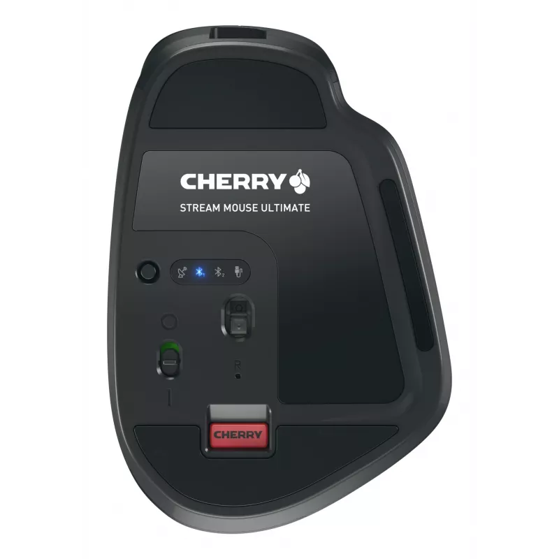 Teclado e rato CHERRY Stream desktop ultimate com Home/Office USB + RF Wireless + Bluetooth AZERTY francês preto