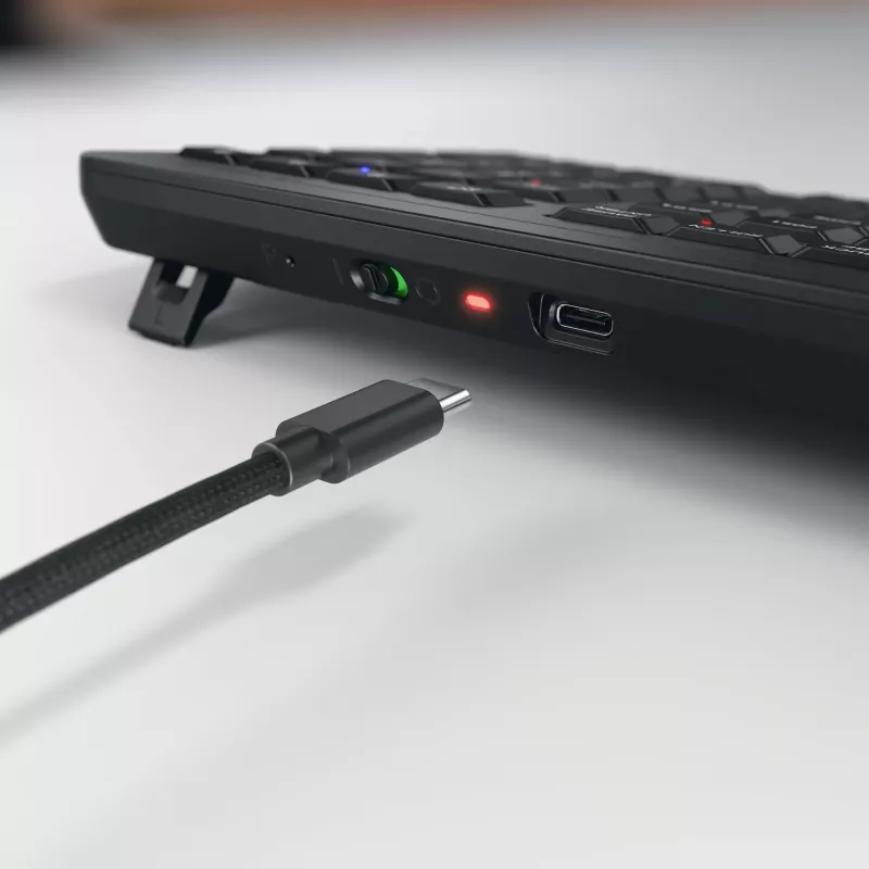 Teclado e rato CHERRY Stream desktop ultimate com Home/Office USB + RF Wireless + Bluetooth AZERTY francês preto