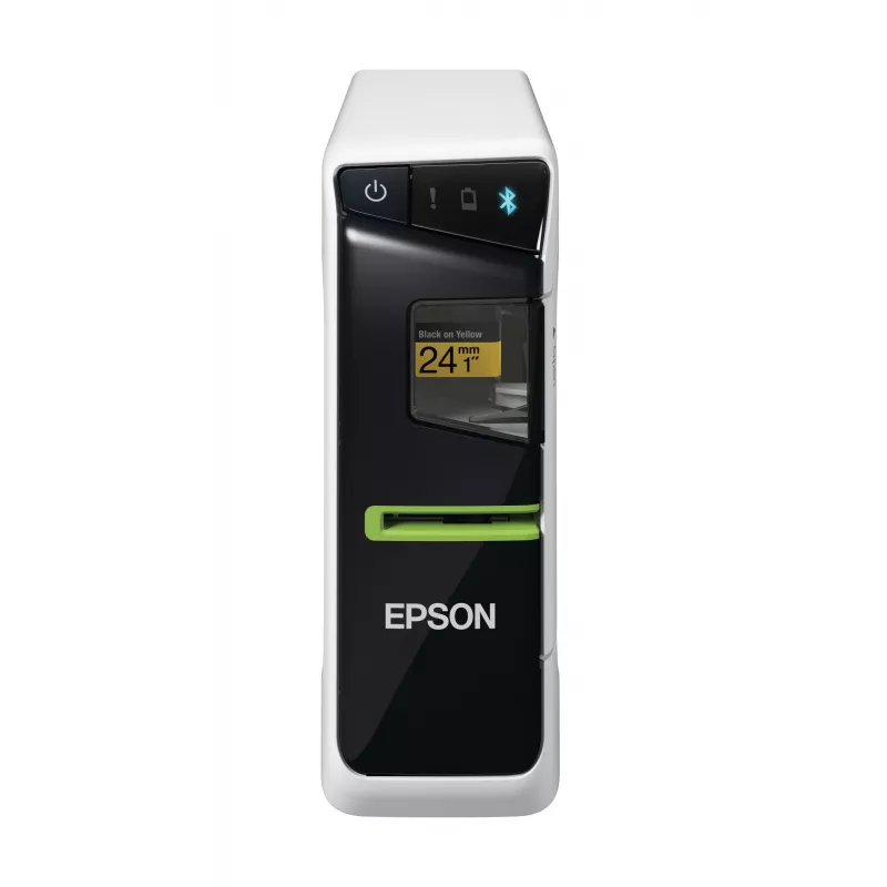 Epson LabelWorks LW-600P (fonte de alimentação para Europa Continental e Reino Unido), transferência térmica, 180 x 180 DPI, 15 mm/s, com fio e sem fios, preto, cinzento