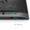 Monitor de computador BenQ PD2770U 27 polegadas 4K UHD (3840×2160) IPS LCD, 5 ms, 400 cd/m², hub USB 3.2, VESA, altura ajustável