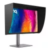 Monitor de computador BenQ PD2770U 27 polegadas 4K UHD (3840×2160) IPS LCD, 5 ms, 400 cd/m², hub USB 3.2, VESA, altura ajustável