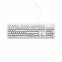 Teclado com fio DELL - KB216 - alemão (QWERTZ) - branco, tamanho completo (100%), com fio, USB, QWERTZ, branco