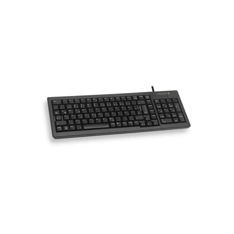 CHERRY XS G84-5200 TECLADO COMPACTO, com fio, USB/PS2, preto, (QWERTY - UK)