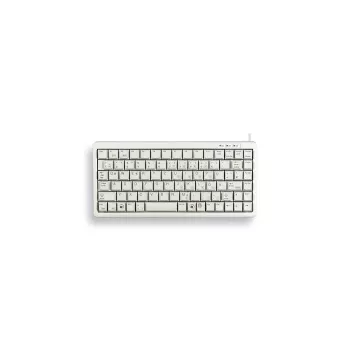 Teclado CHERRY G84-4100 universal USB AZERTY francês cinzento