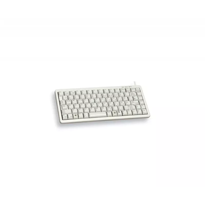 Teclado CHERRY G84-4100 COMPACTO com fio, USB/PS2, cinzento-claro, (QWERTY - UK)