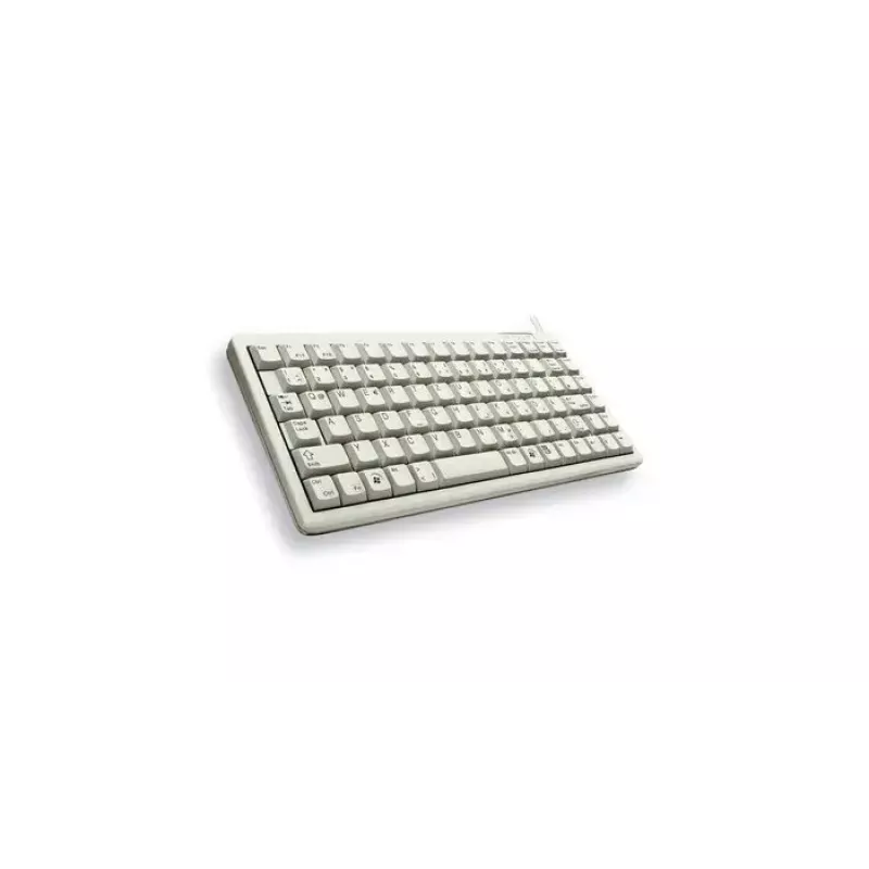 Teclado CHERRY G84-4100 COMPACTO com fio, USB/PS2, cinzento-claro, (QWERTY - UK)