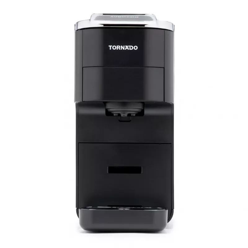TORNADO TCM7042-GS | máquina de café multikaps 5 em 1, máquina de café de cápsulas, 1,5 L, cápsulas de café, café moído, 1350 W, preto