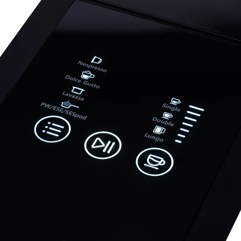 TORNADO TCM7042-GS | máquina de café multikaps 5 em 1, máquina de café de cápsulas, 1,5 L, cápsulas de café, café moído, 1350 W, preto