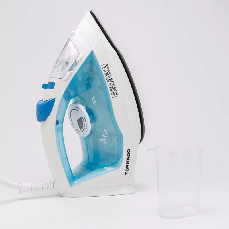TORNADO TST-1800 | ferro de engomar a vapor com base antiaderente de teflon e golpe de vapor de 160 g