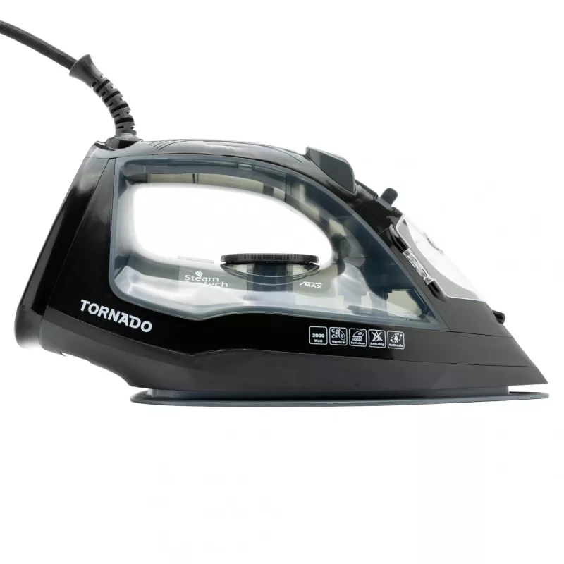 TORNADO TST-2000G | ferro de engomar a vapor com base cerâmica e golpe de vapor de 170 g