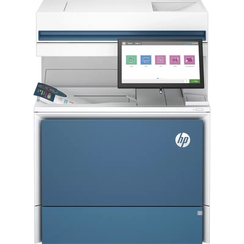 HP Color LaserJet Enterprise Flow MFP 6800zf impressora, laser, impressão a cores, 1200 x 1200 DPI, A4, impressão direta, cinzento