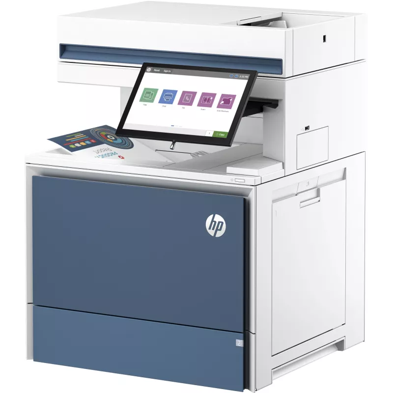 HP Color LaserJet Enterprise Flow MFP 6800zf impressora, laser, impressão a cores, 1200 x 1200 DPI, A4, impressão direta, cinzento