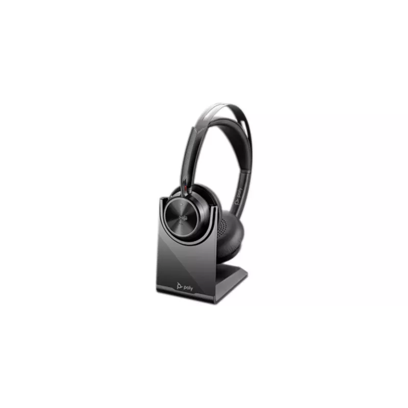HP Poly Voyager Focus 2-M USB-C-C headset adaptador USB-C/A estação de carregamento
